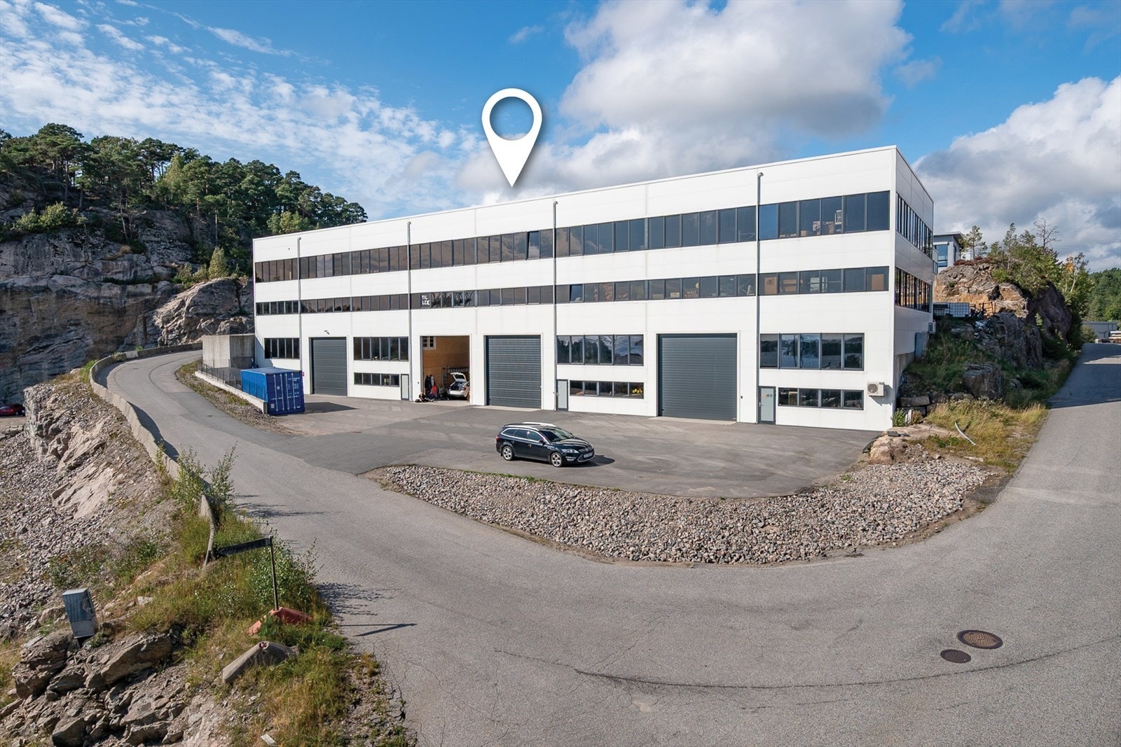 Etablert næringsbygg oppført i 2021 Galleribilde