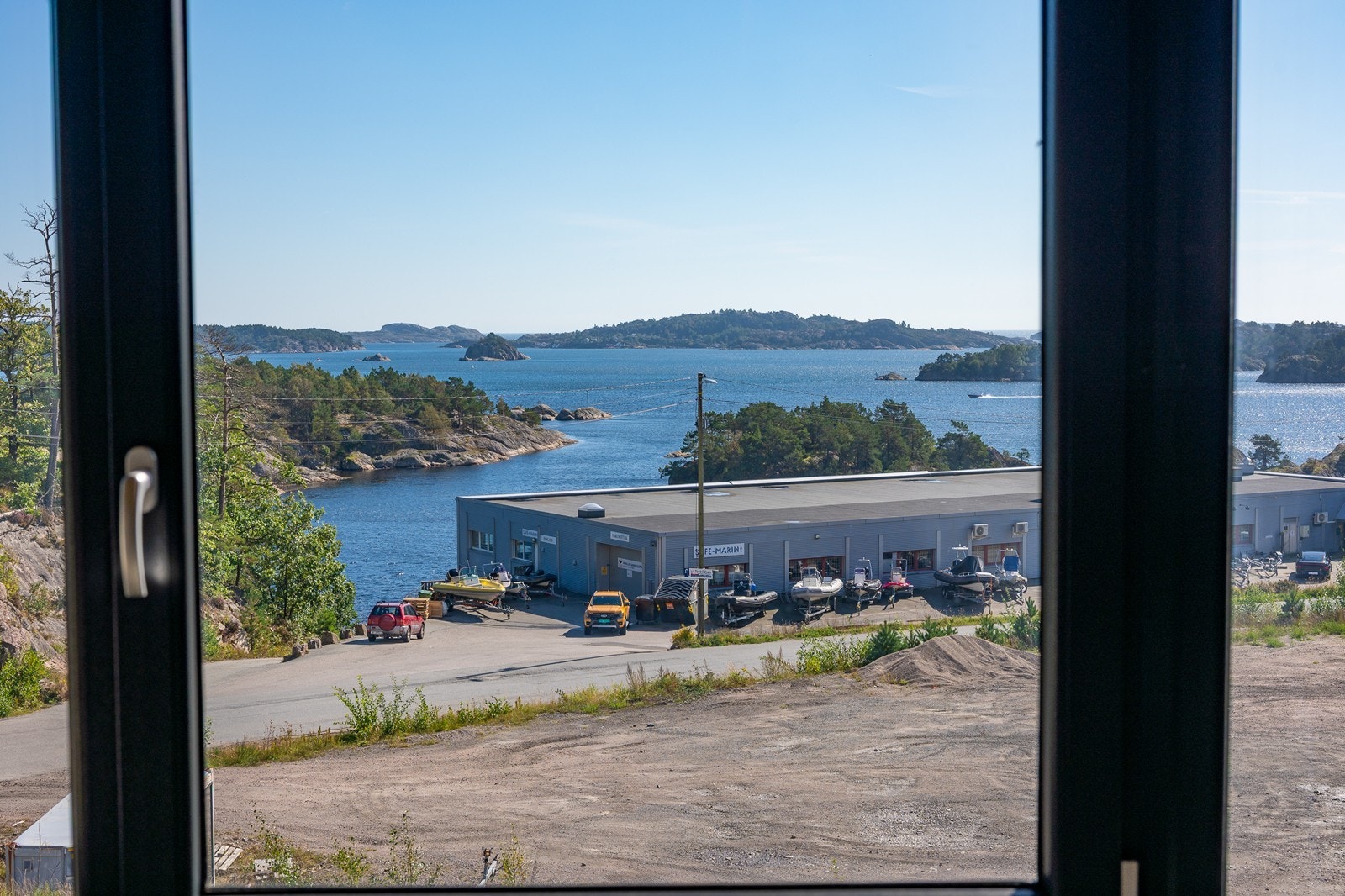 Vinduene vender syd med fin utsikt over Søgneskjærgården Galleribilde