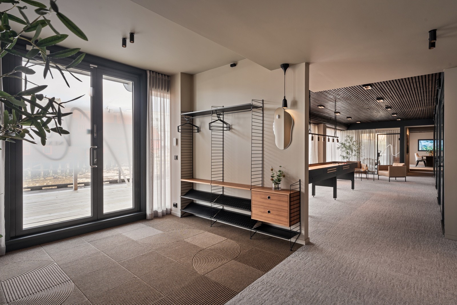 Inngangsparti/entre Galleribilde