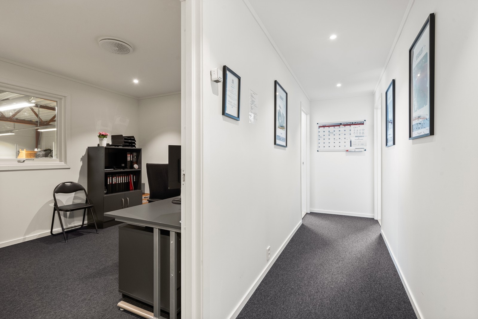 Kontordel i 2. etasje er leid ut til Versalift AS. Galleribilde