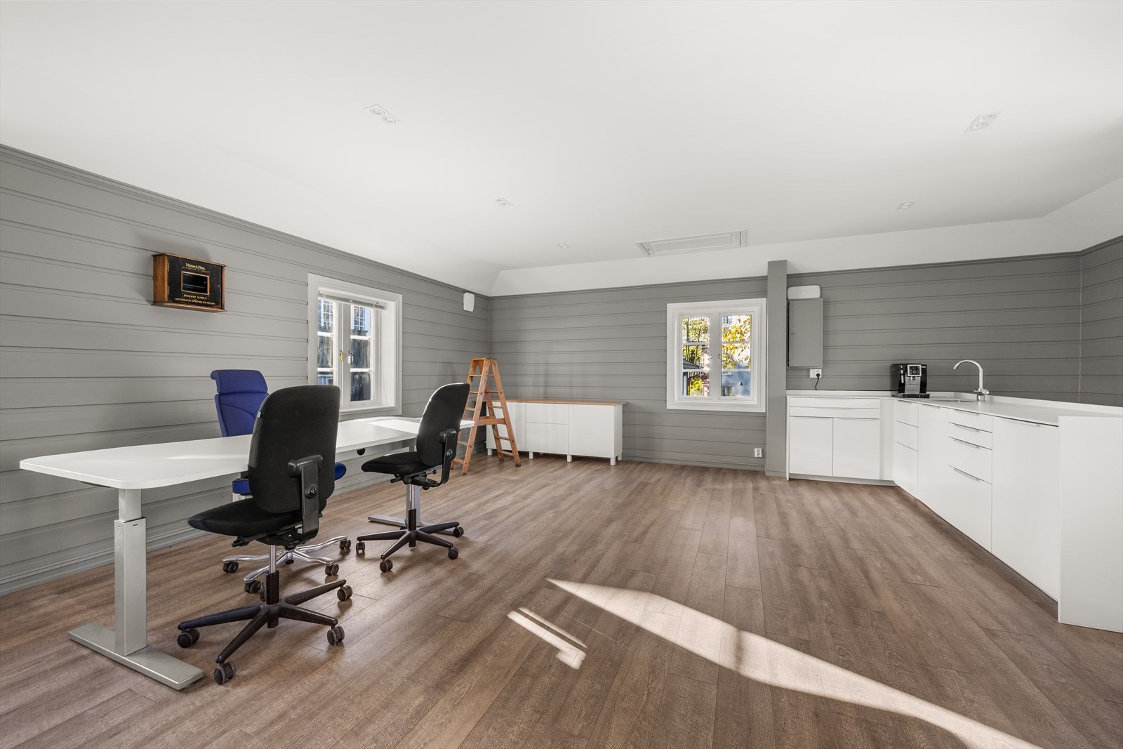 Bygget er over 2 etasjer. Galleribilde