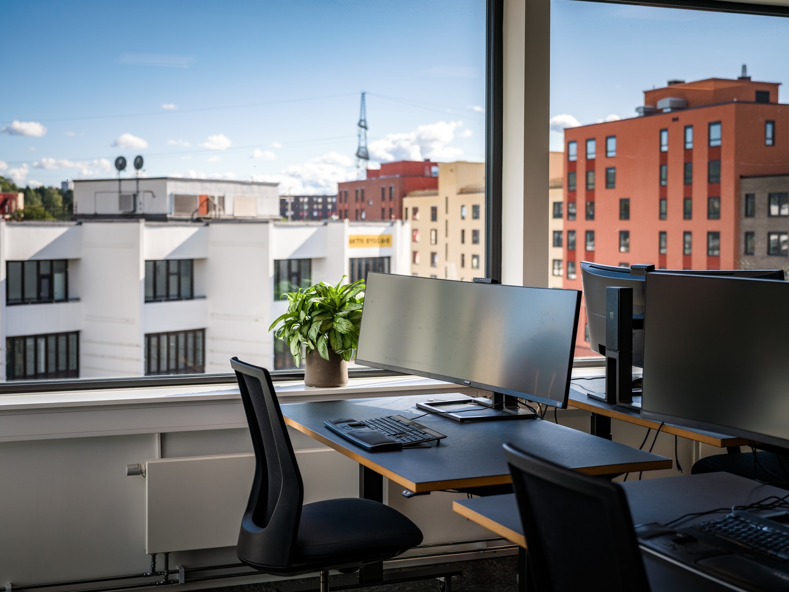 Bilder fra de ledige kontorlokalene i 5. og 6. etasje Galleribilde