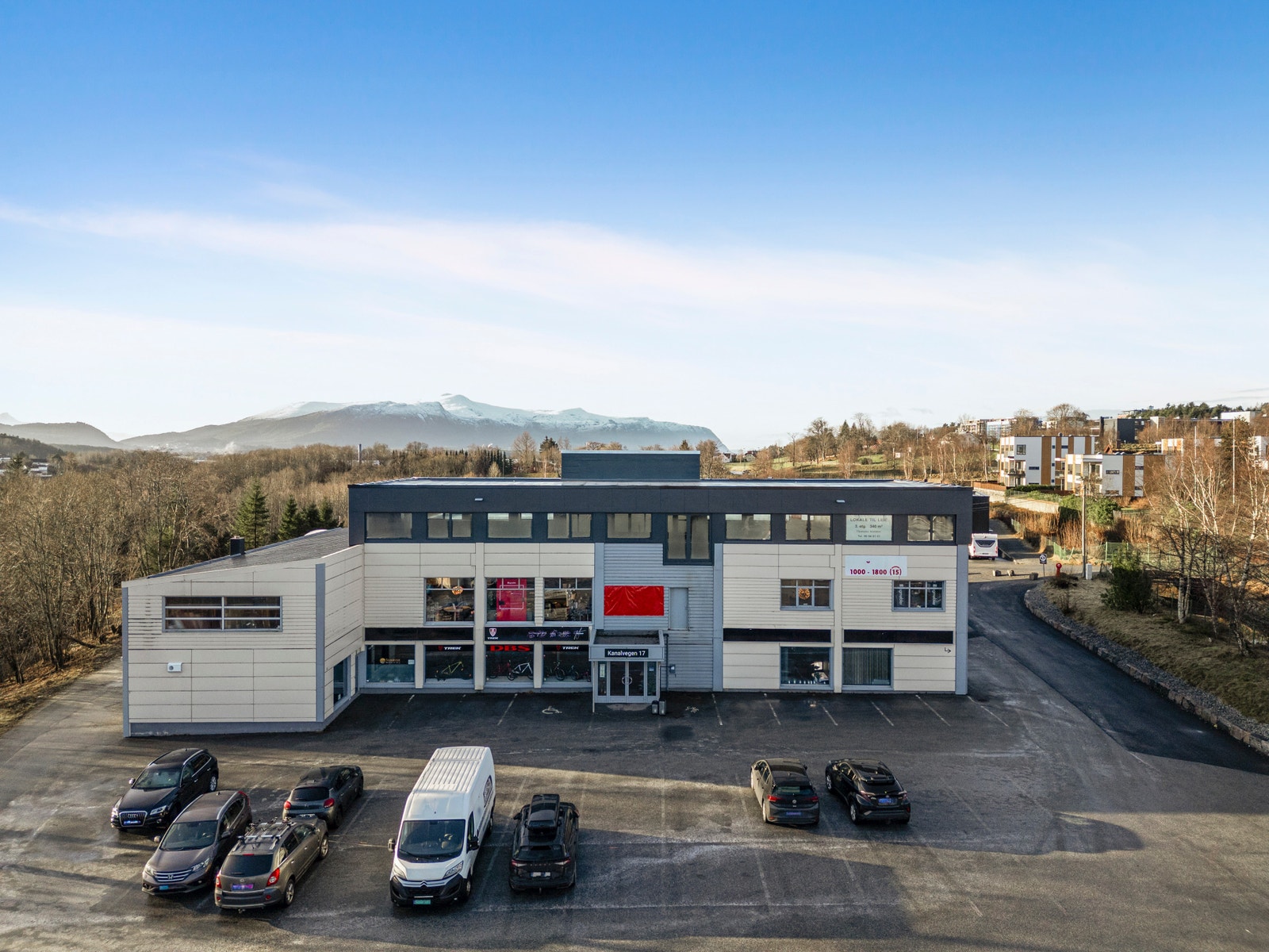 Hovedfasade Galleribilde