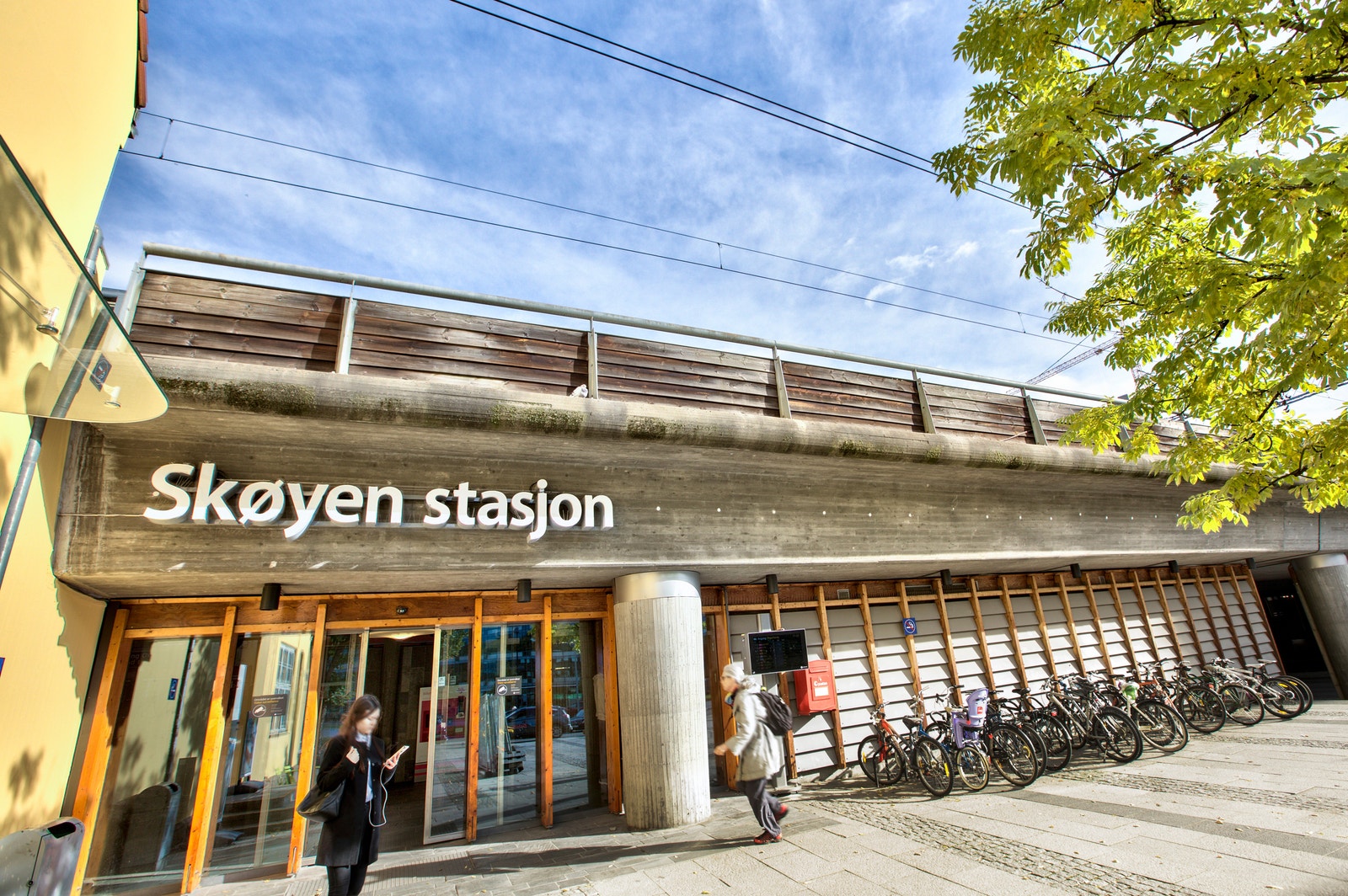 Gangavstand til Skøyen stasjon Galleribilde