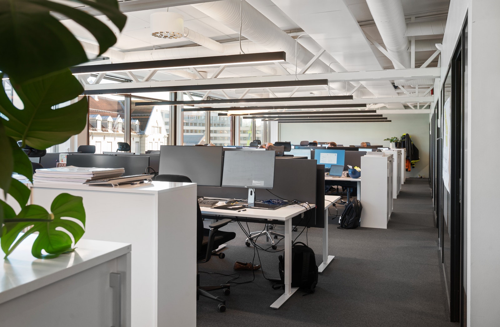 Lokalene er i byggets 3 og 4 etasje, og kan leies samlet Galleribilde