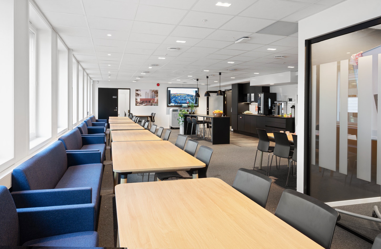 Romslig bespisingsområde Galleribilde