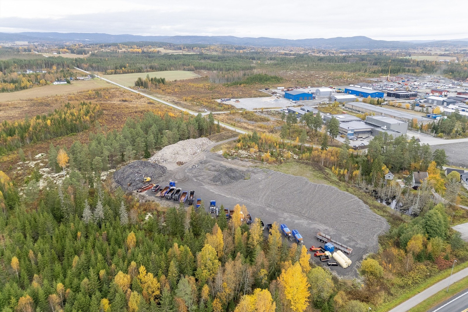 Skogbygdavegen næringstomt Galleribilde