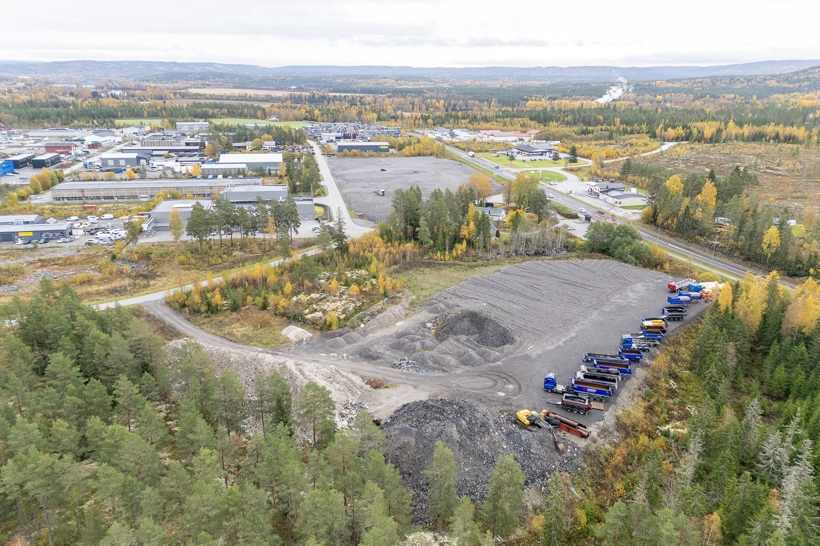Skogbygdavegen næringstomt Galleribilde