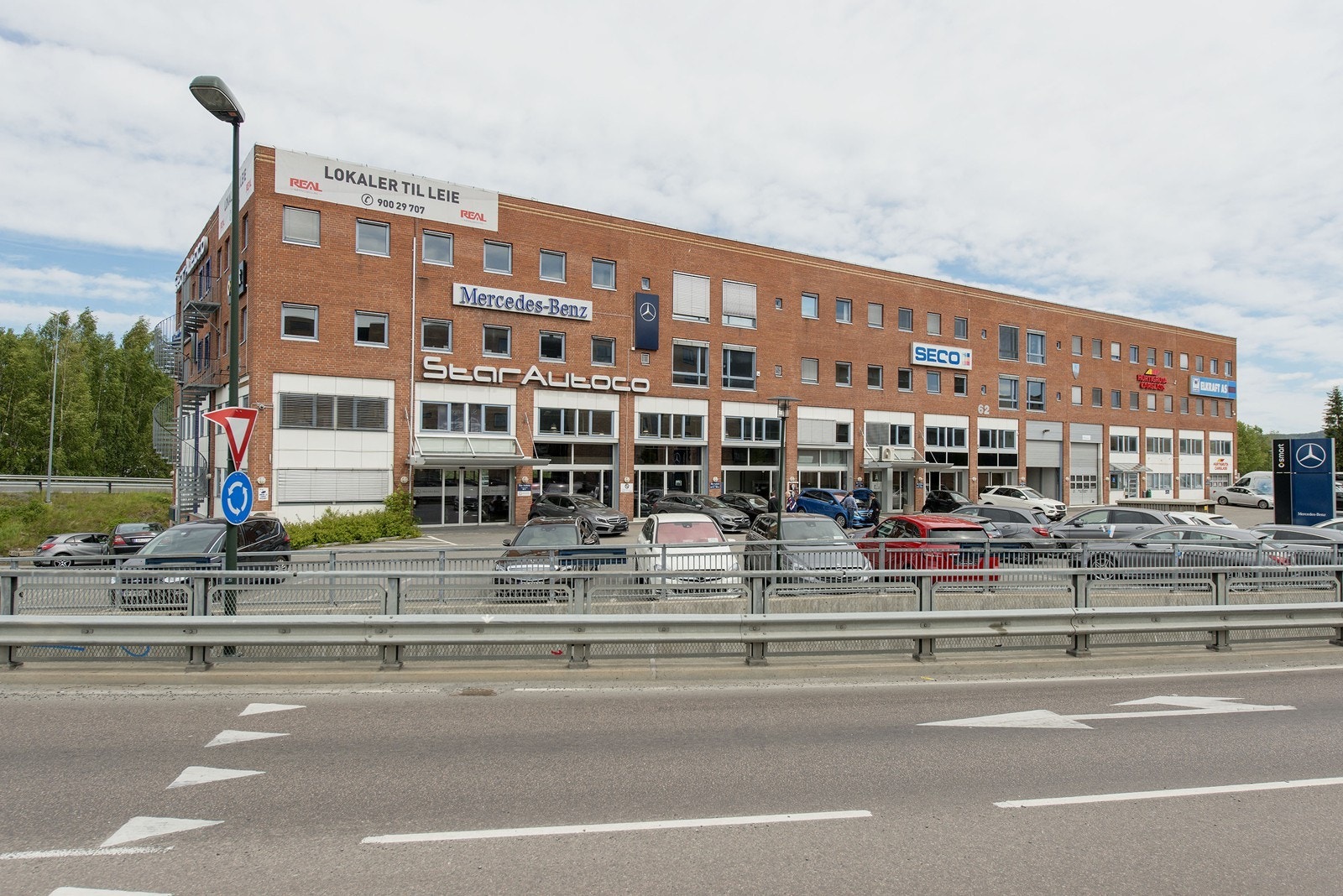 Utvendig fra Solheimveien Galleribilde