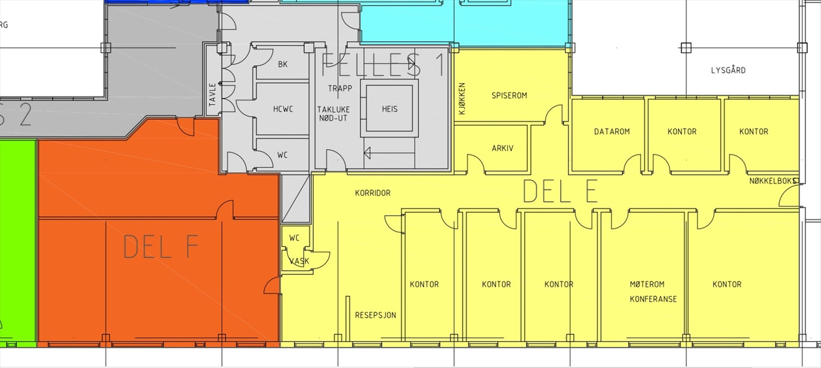 DEL E og DEL F Galleribilde