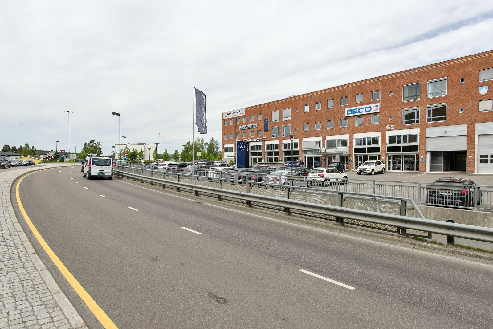 Utvendig fra Solheimveien Galleribilde