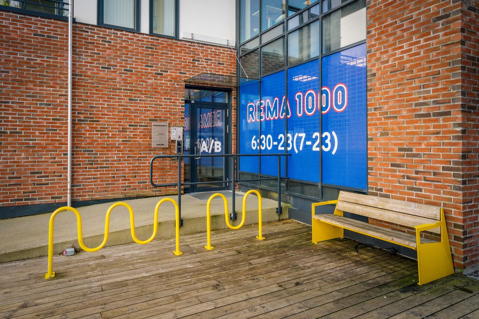 Inngangsparti Galleribilde