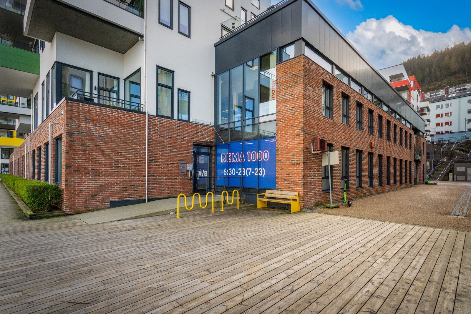 Inngangsparti Galleribilde