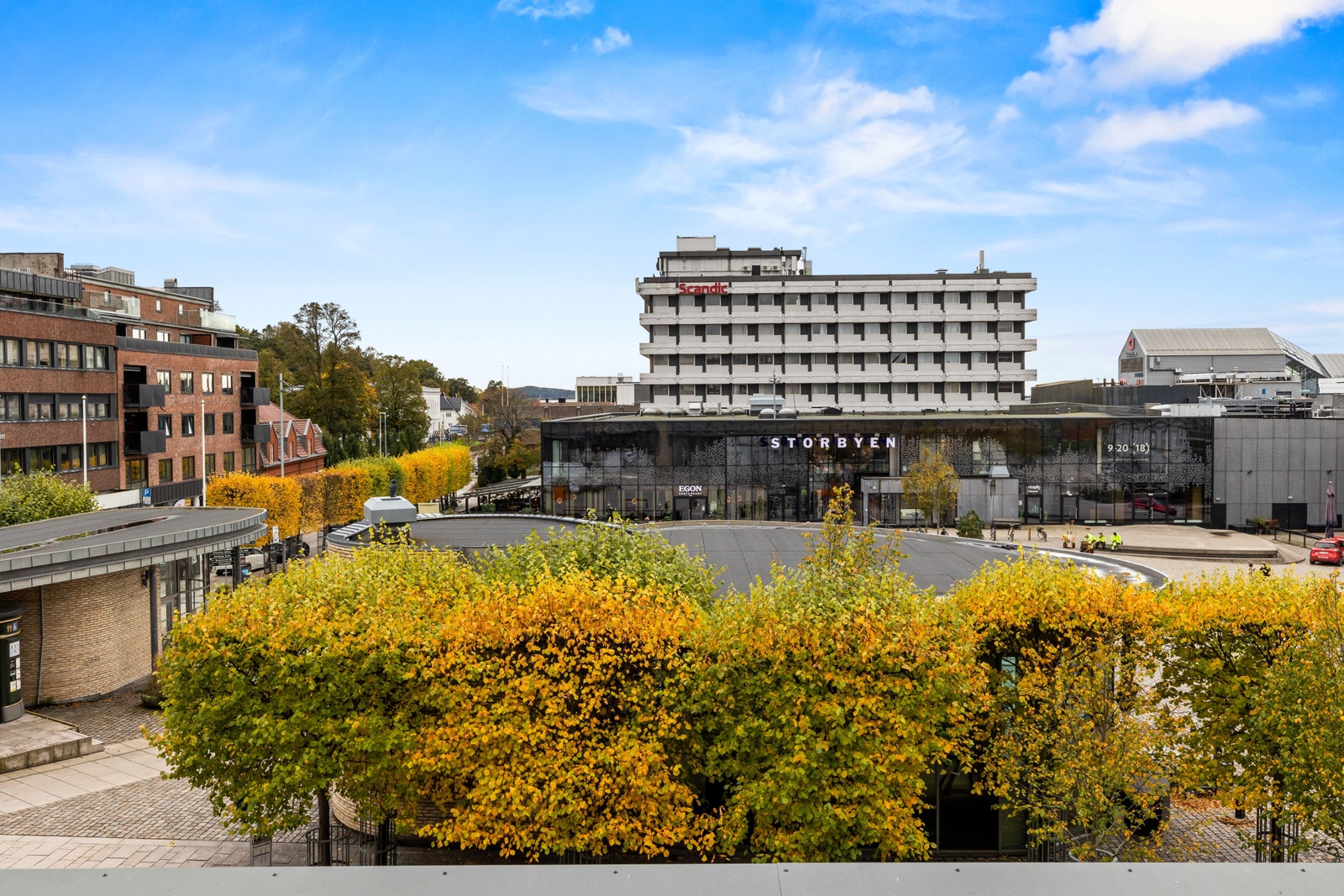 Utsikt fra 3. etasje Galleribilde