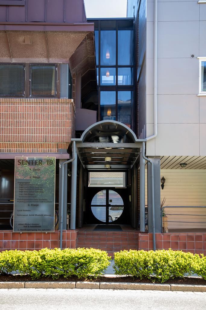 Inngangsparti Galleribilde