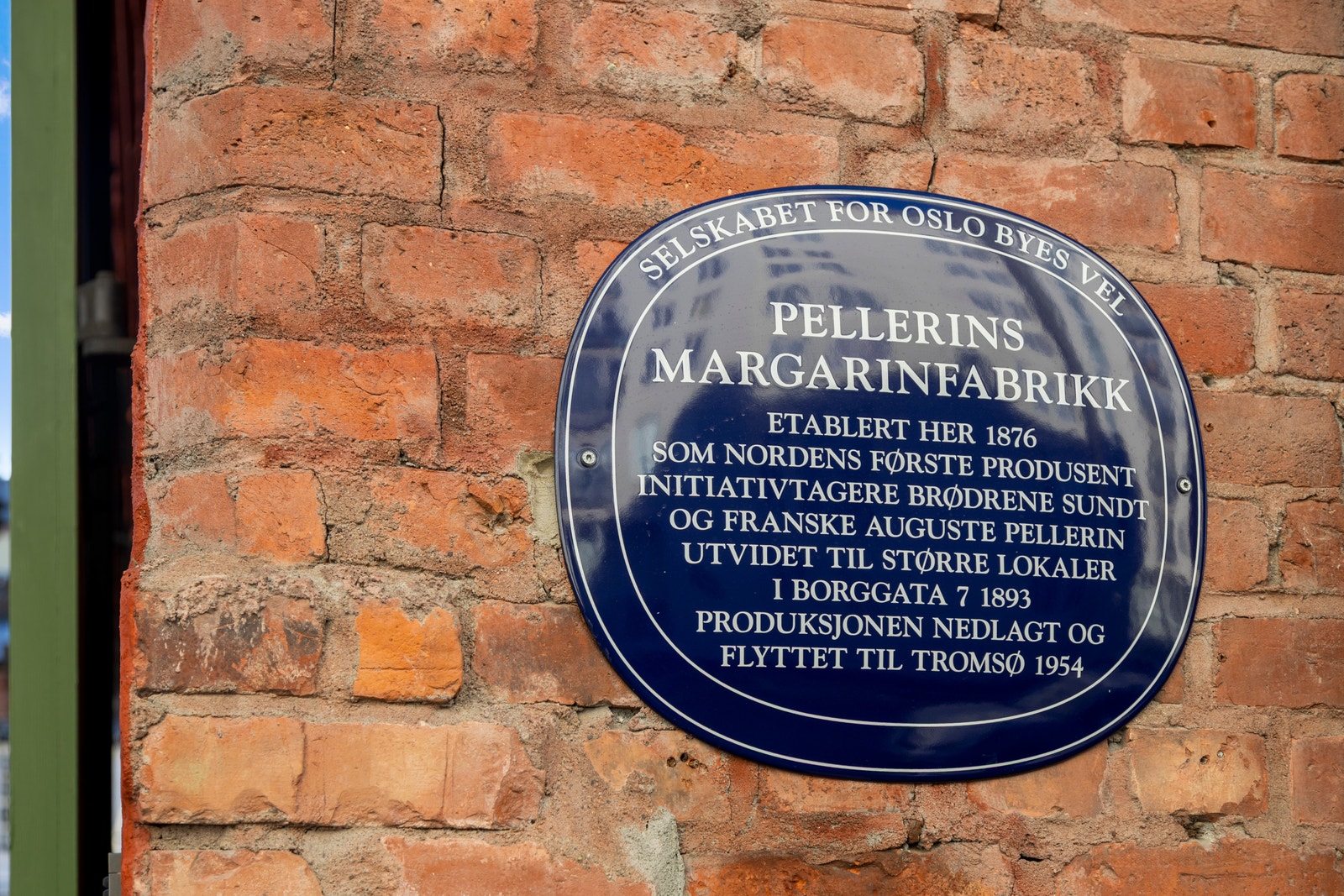 Margarinfabrikken ble etablert i 1876 Galleribilde