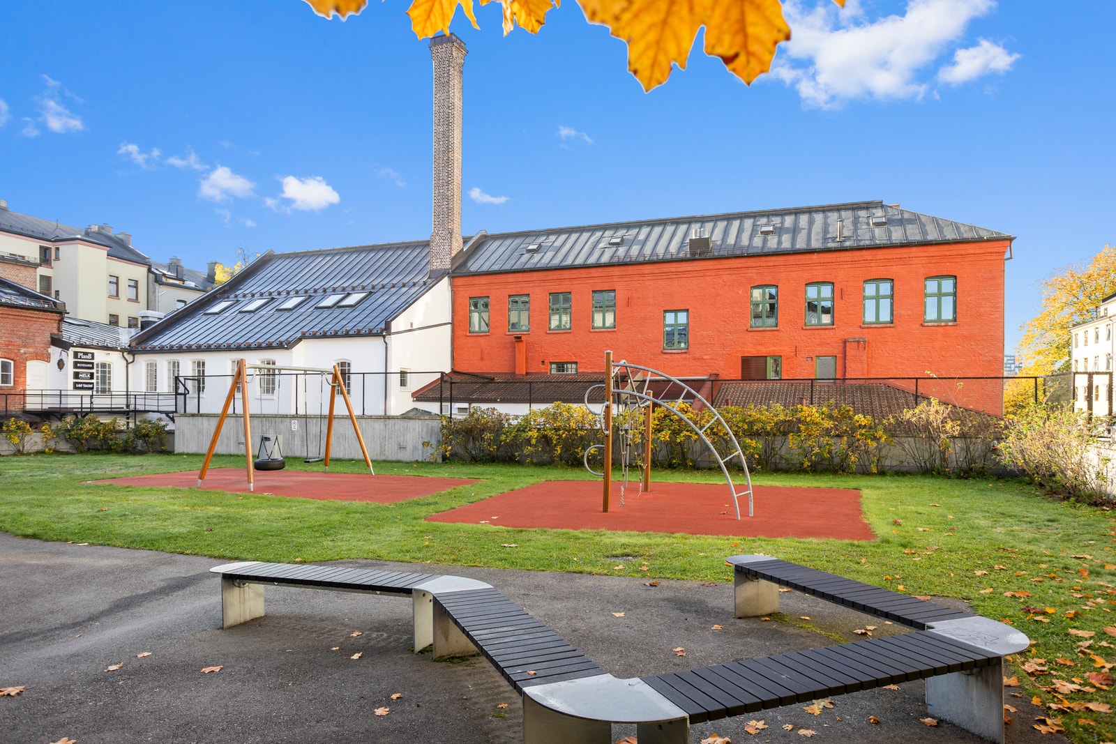 Fine uteområder Galleribilde