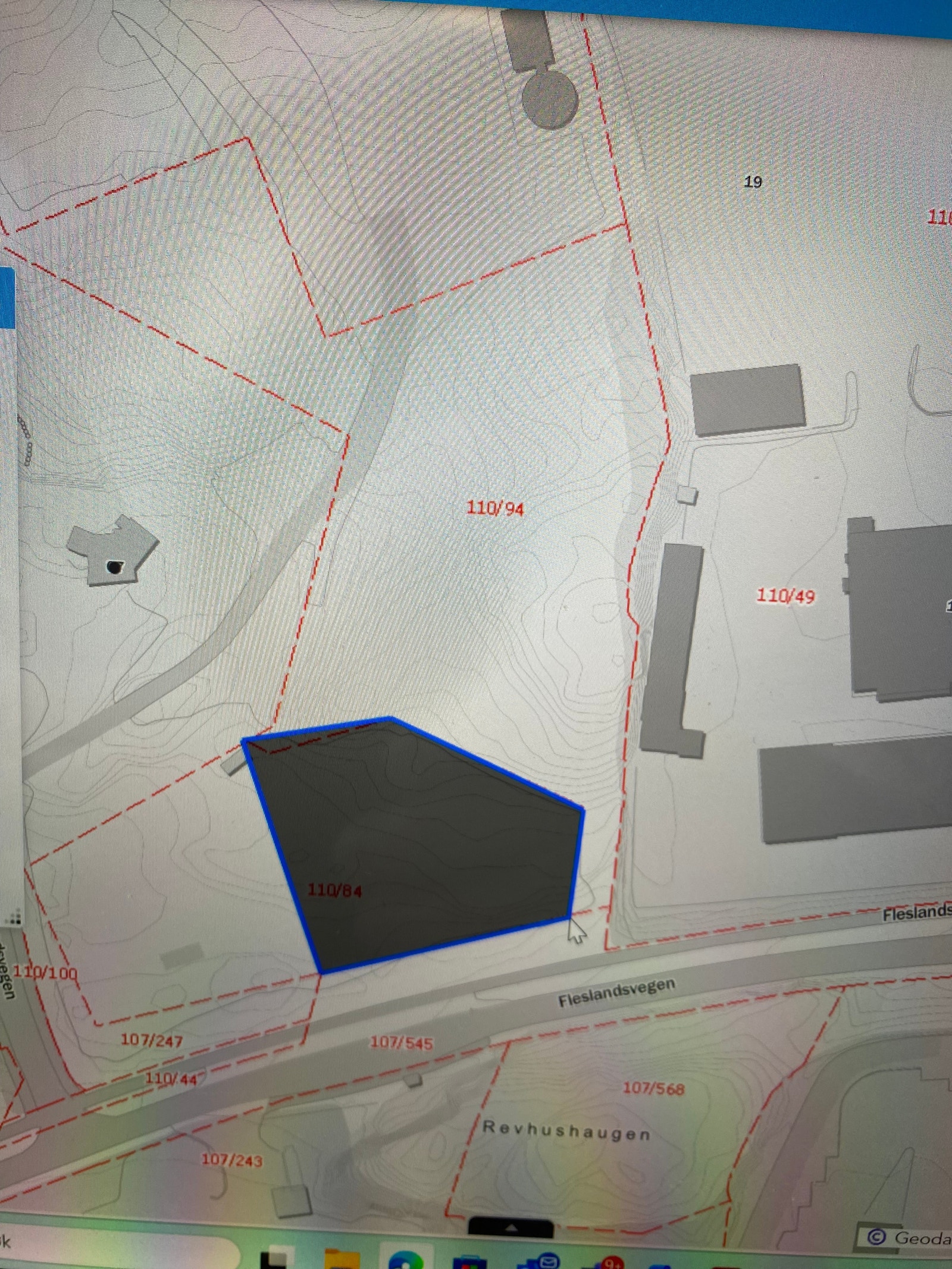 Kartskisse del 1 Galleribilde