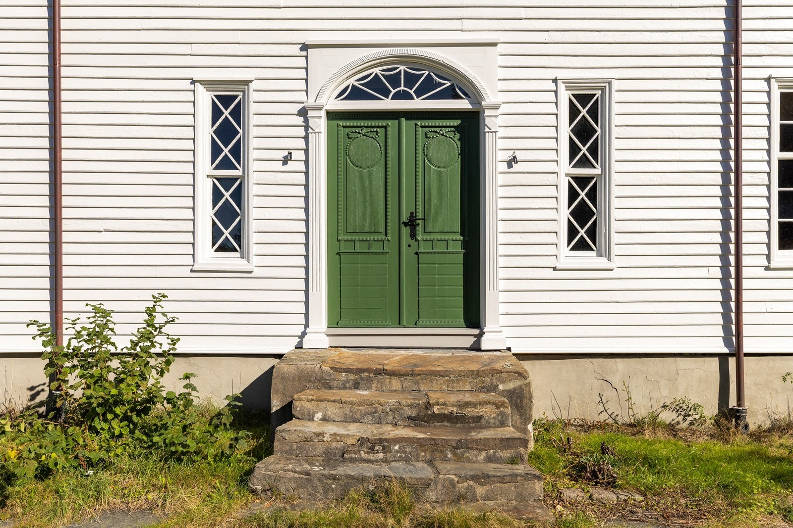 Inngang Hovedgården. Galleribilde