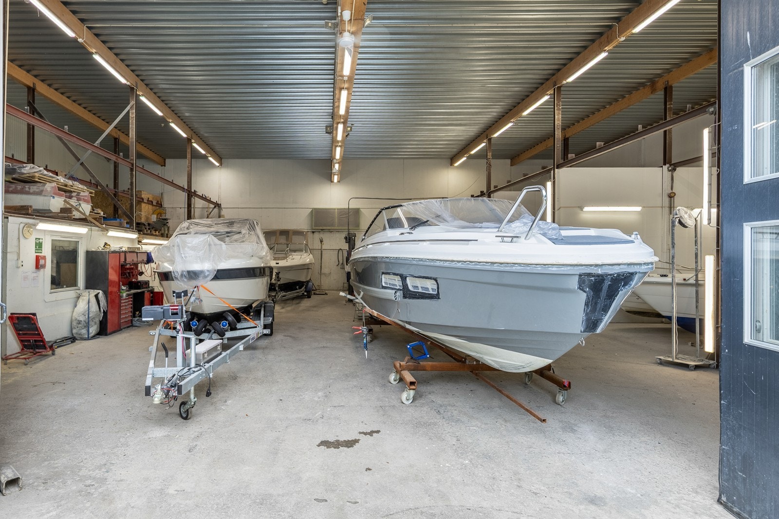 Produksjinshall. Galleribilde