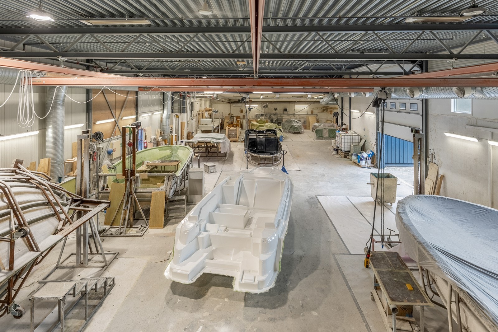 Produksjonshall. Galleribilde