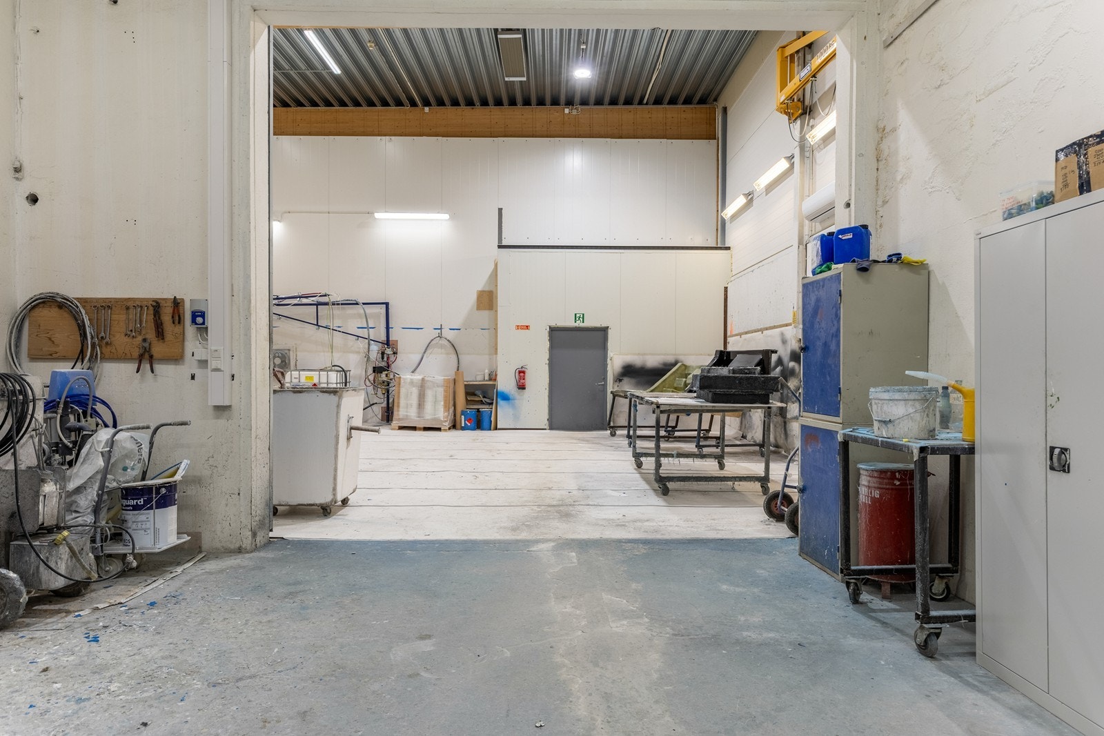 Produksjonshall. Galleribilde