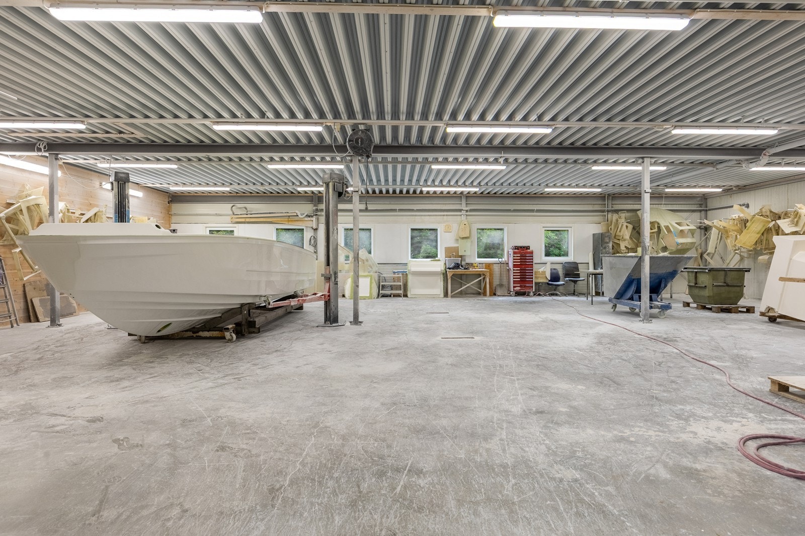 Produksjonshall. Galleribilde