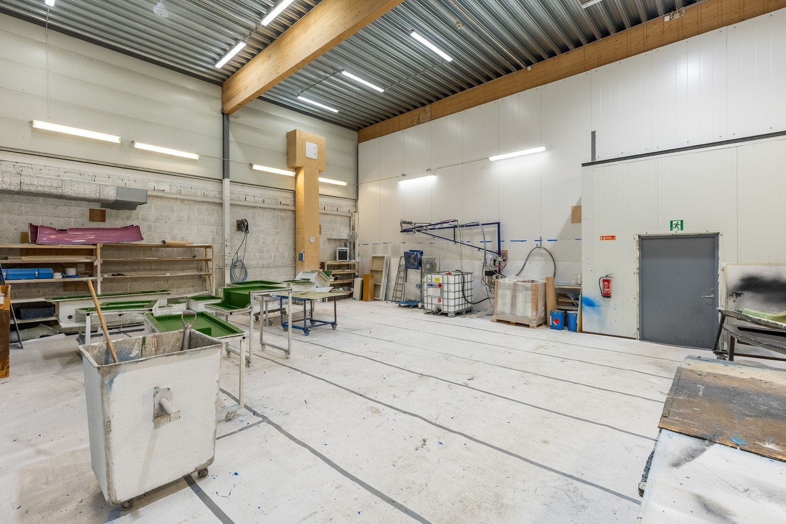 Produksjonshall. Galleribilde