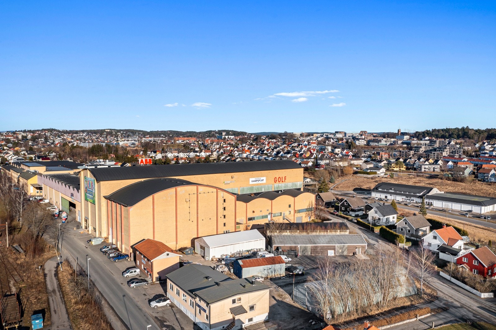 Dronebilde ABB - Vestengveien 40 Galleribilde