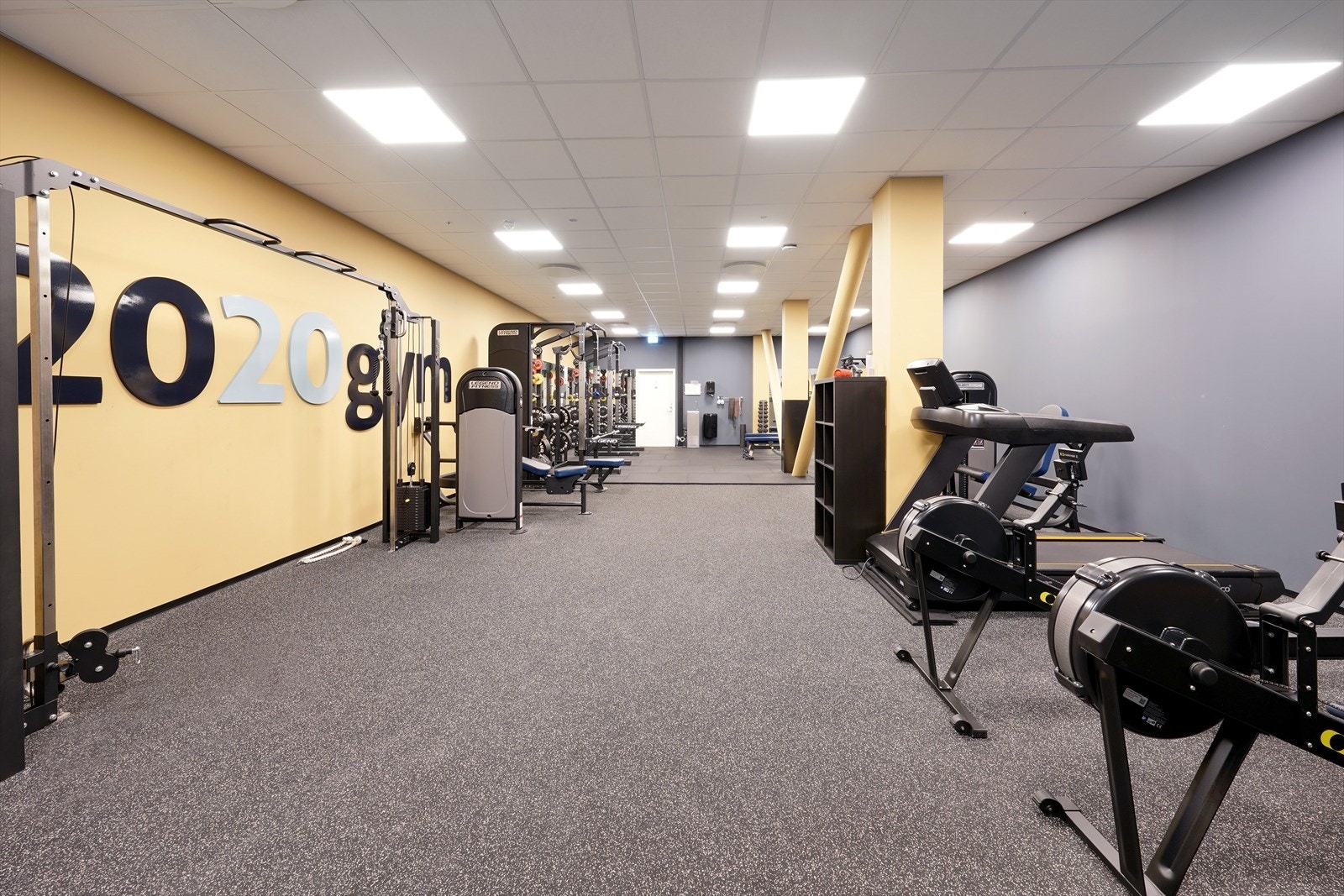 Moderne og felles treningsrom Galleribilde