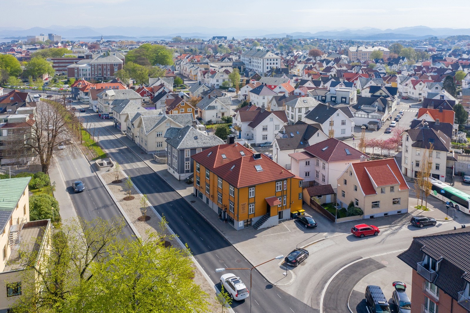 Dronefoto Galleribilde