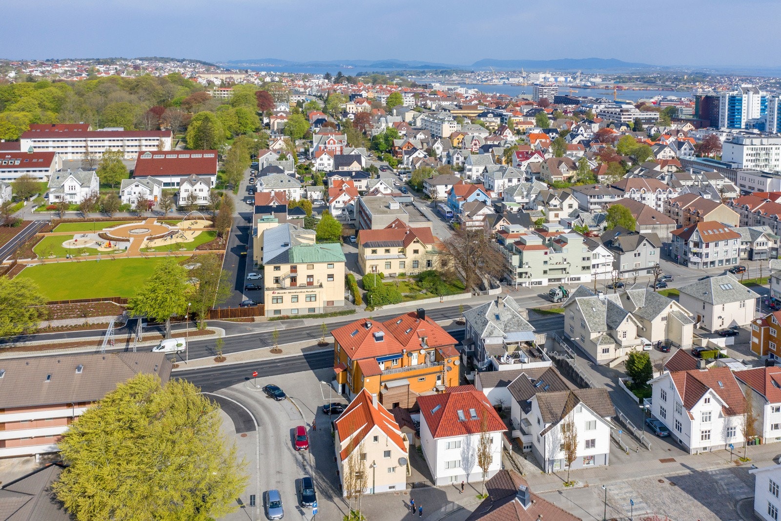 Dronefoto Galleribilde