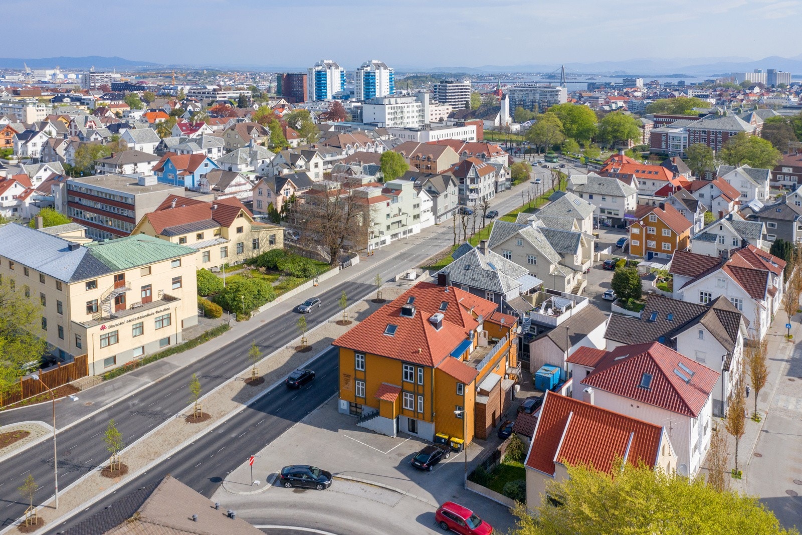 Dronefoto Galleribilde