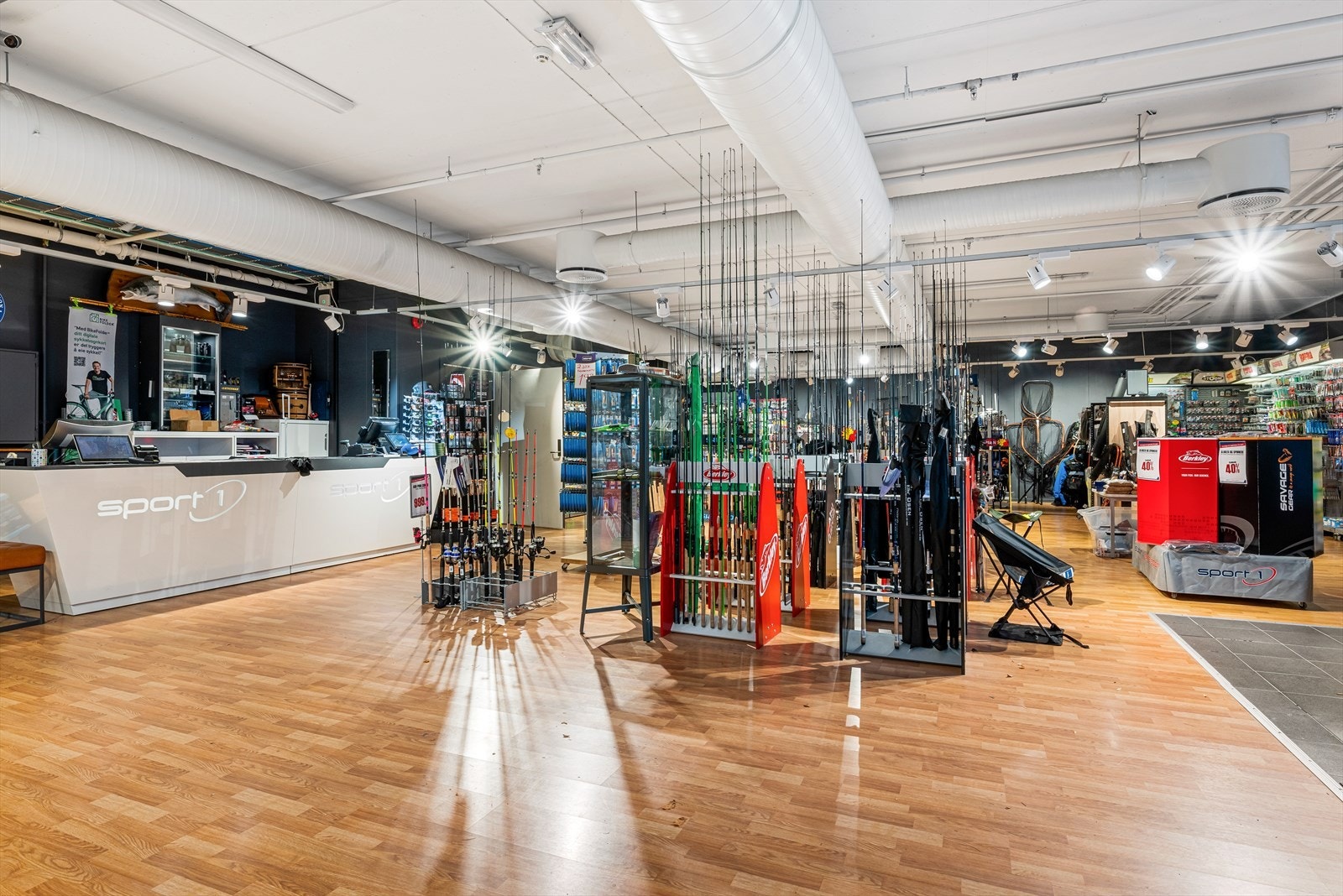 Seksjonen måler hele 398 kvadratmeter i bruksareal. Galleribilde