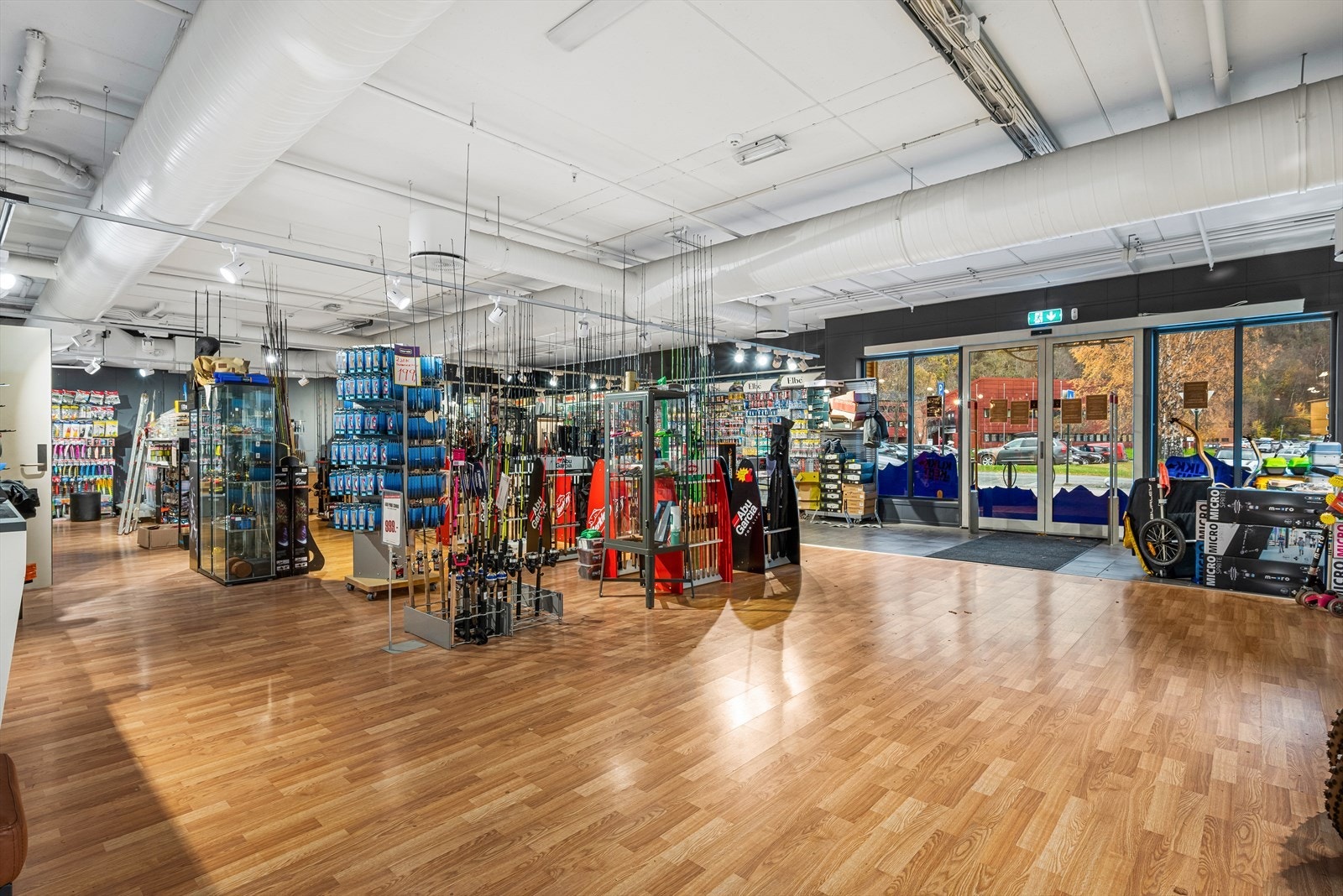 I dag brukes lokalene som Sport1-butikk, og butikkområdet er på hele 313 kvm. Galleribilde