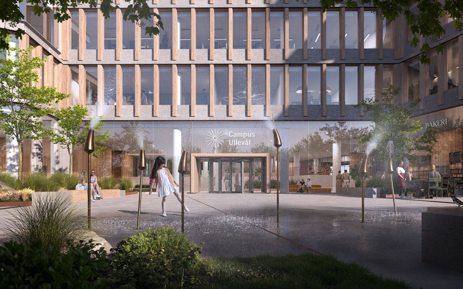 Inngangsparti Galleribilde