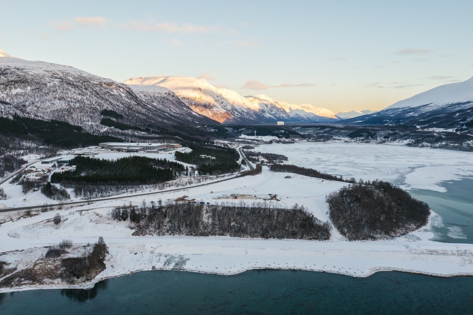 Her kan det bygges næringsbygg Galleribilde