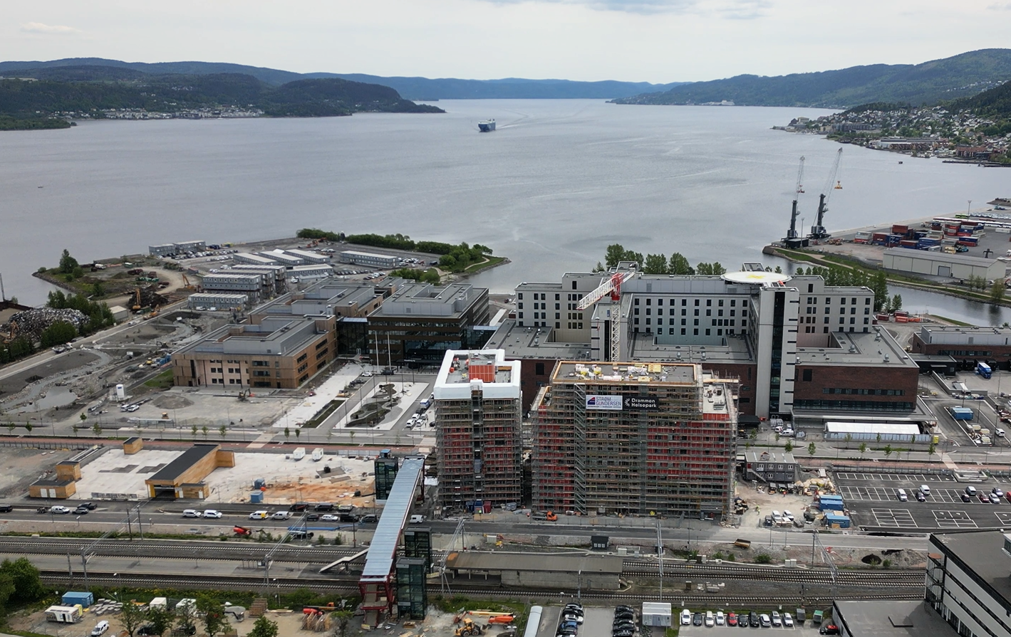 Helse- og innovasjonsbydelen i Drammen Galleribilde