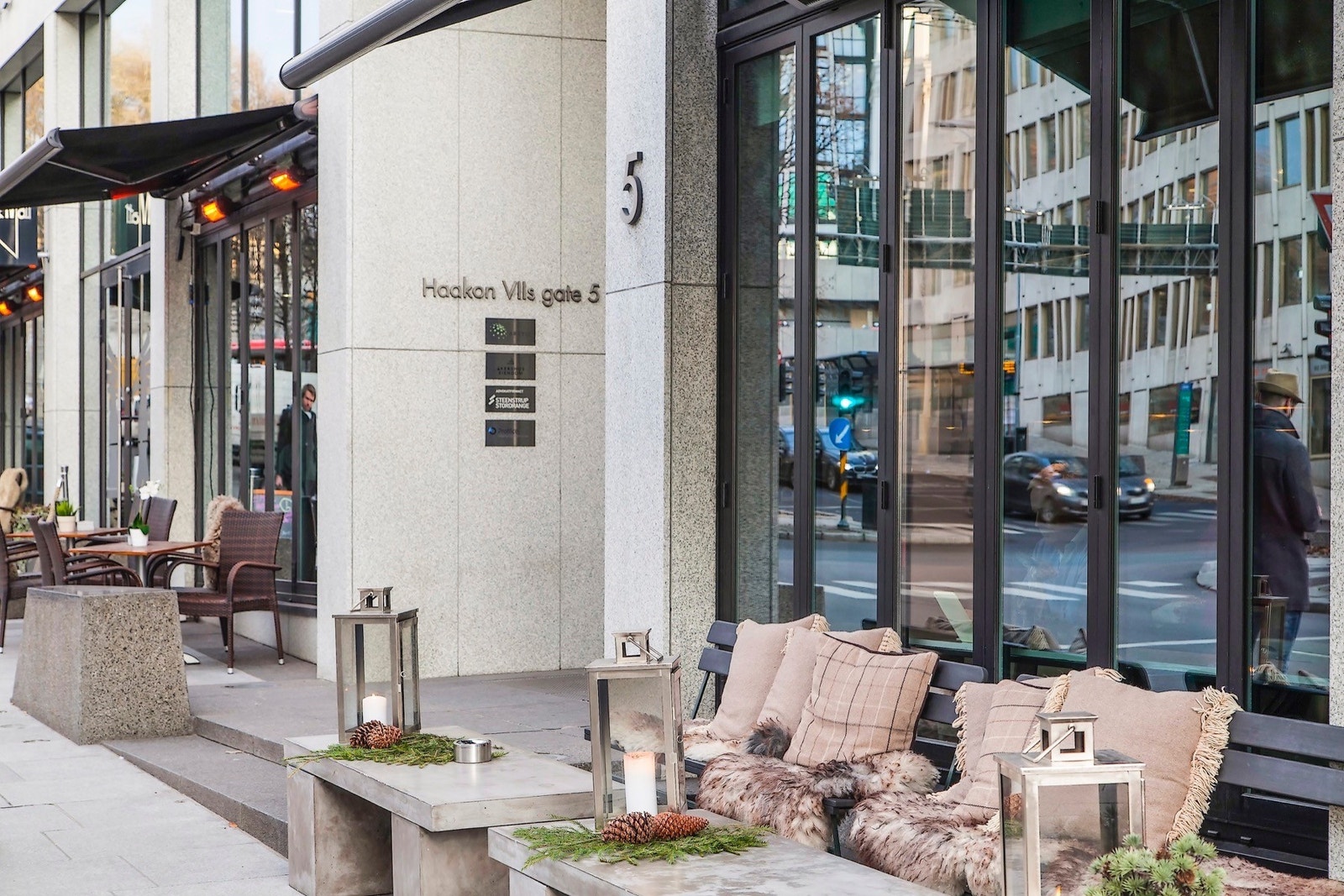 Kort vei til hyggelige kafeer Galleribilde