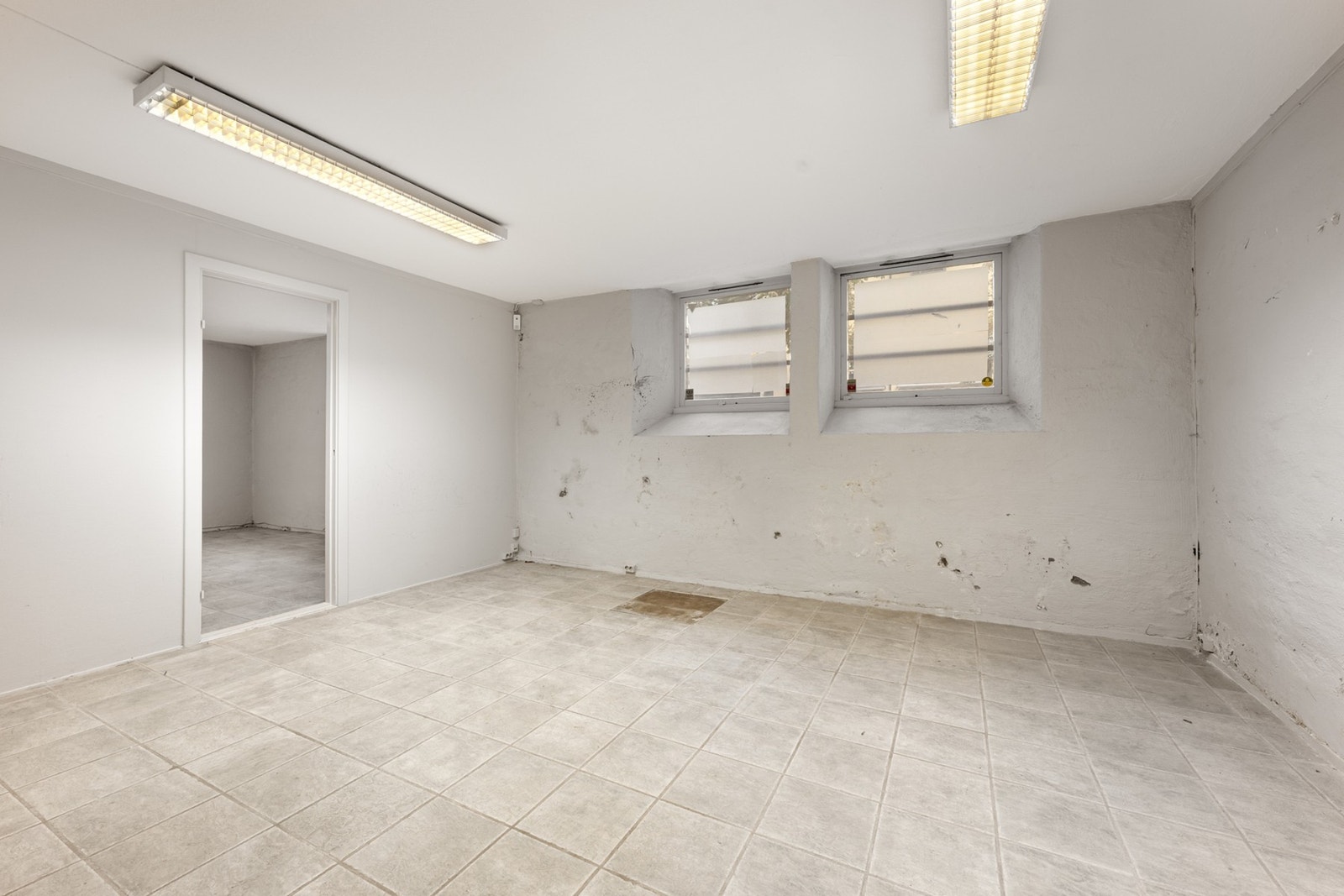 I underetasjen er det seks lagerrom. Galleribilde