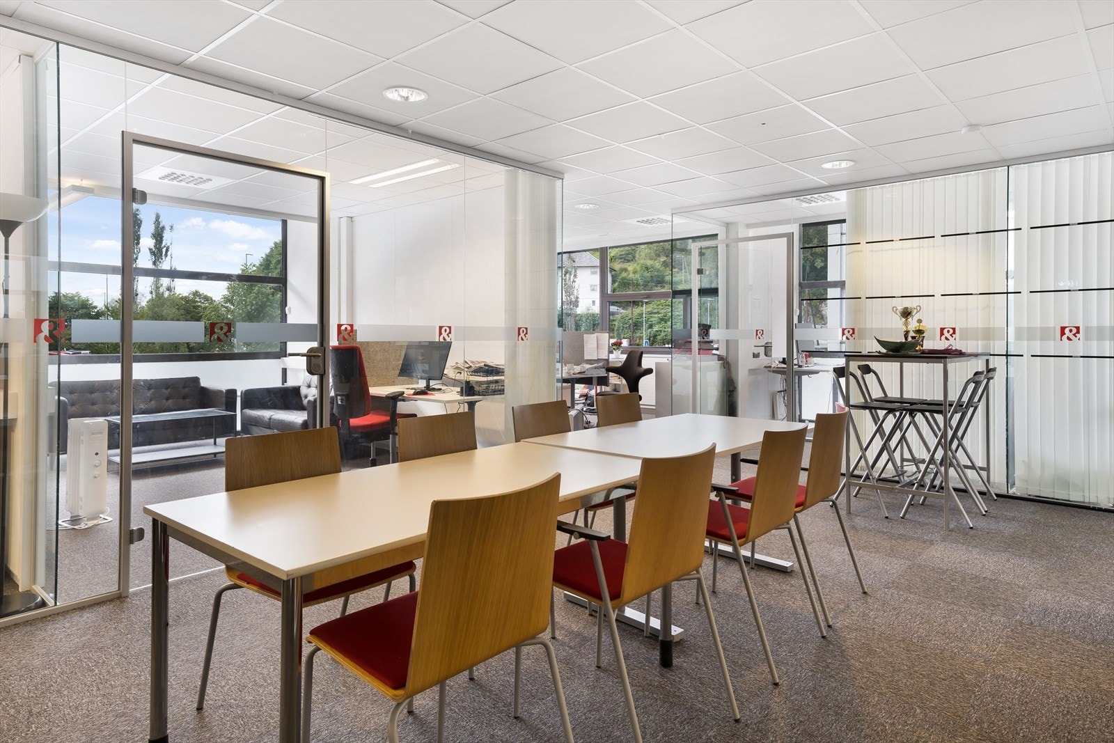 Eksempel bilde fra lokalene i etasjen under