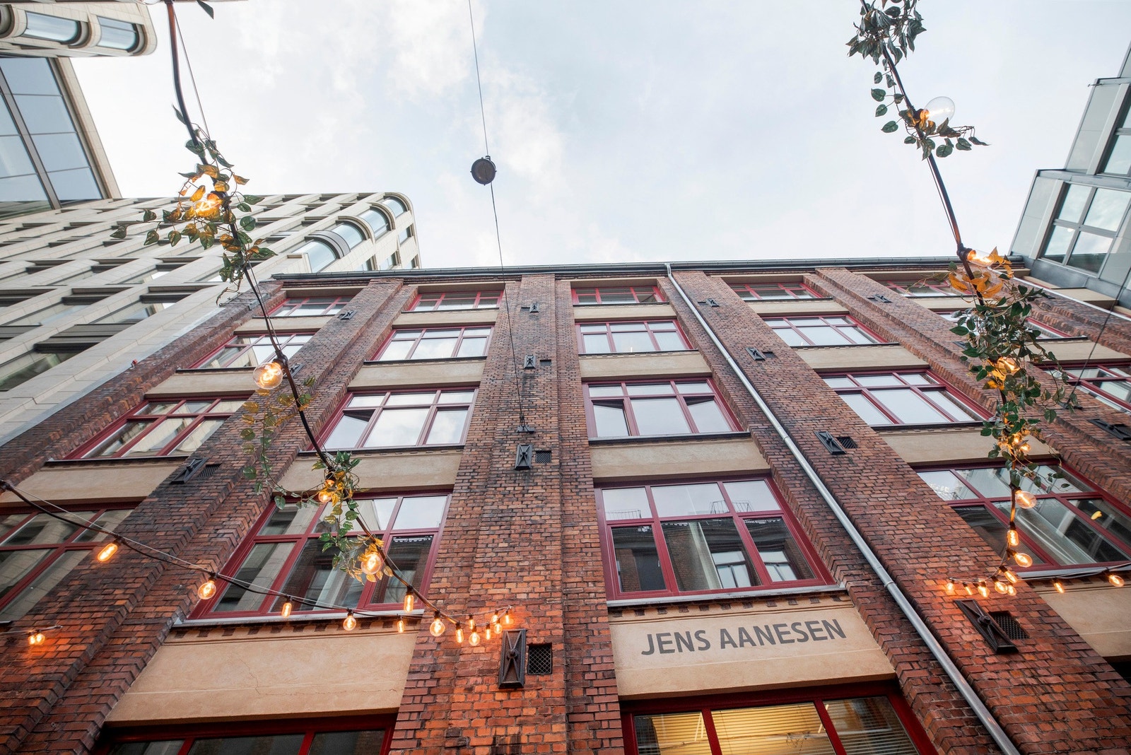 Inviterende fasader i tegl Galleribilde