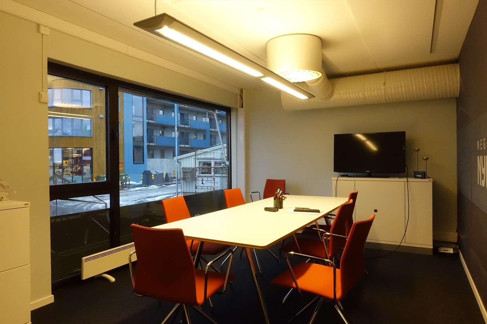 Møterom møblert Galleribilde