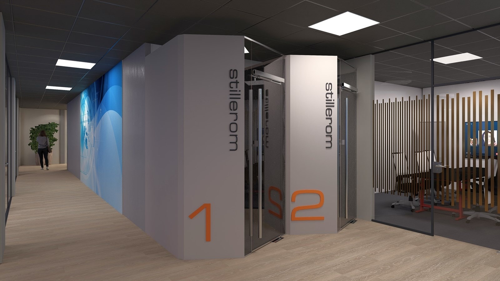 Mulighetsstudie kontorer 2 etasje Galleribilde