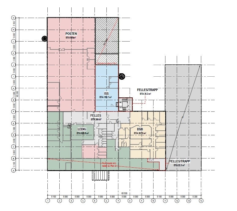 Plantegning 2 etasje Galleribilde