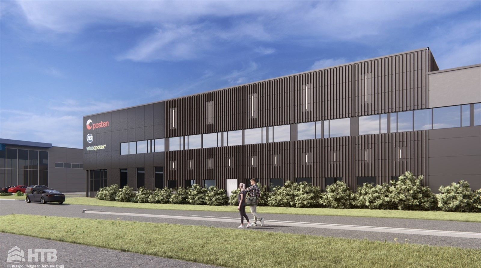 Ny fasade Galleribilde