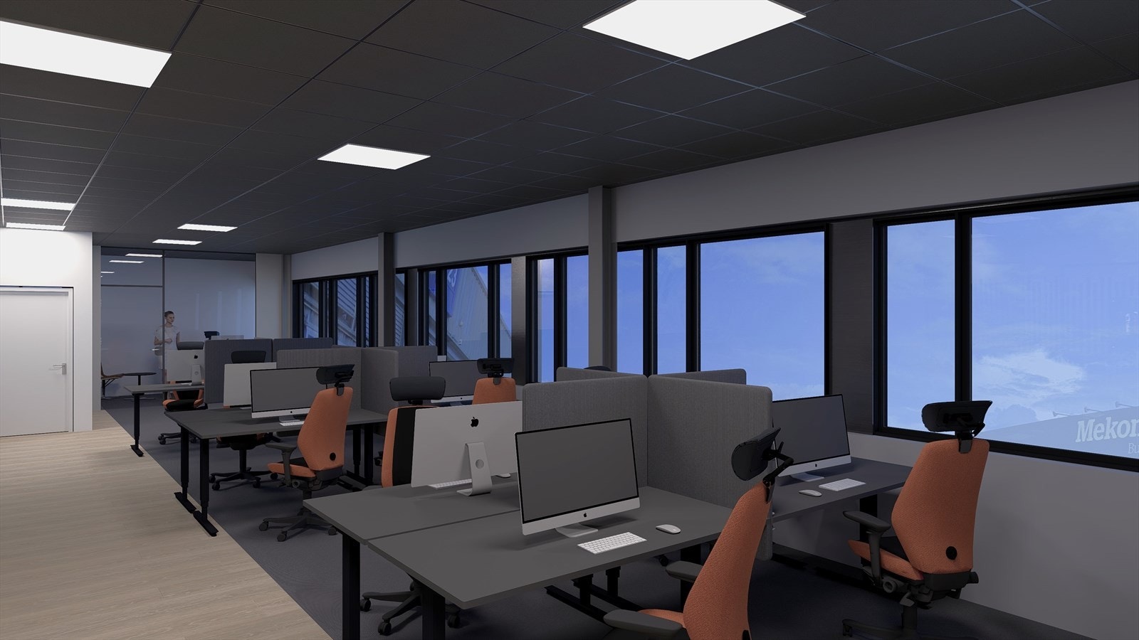 Mulighetsstudie kontorer 2 etasje Galleribilde