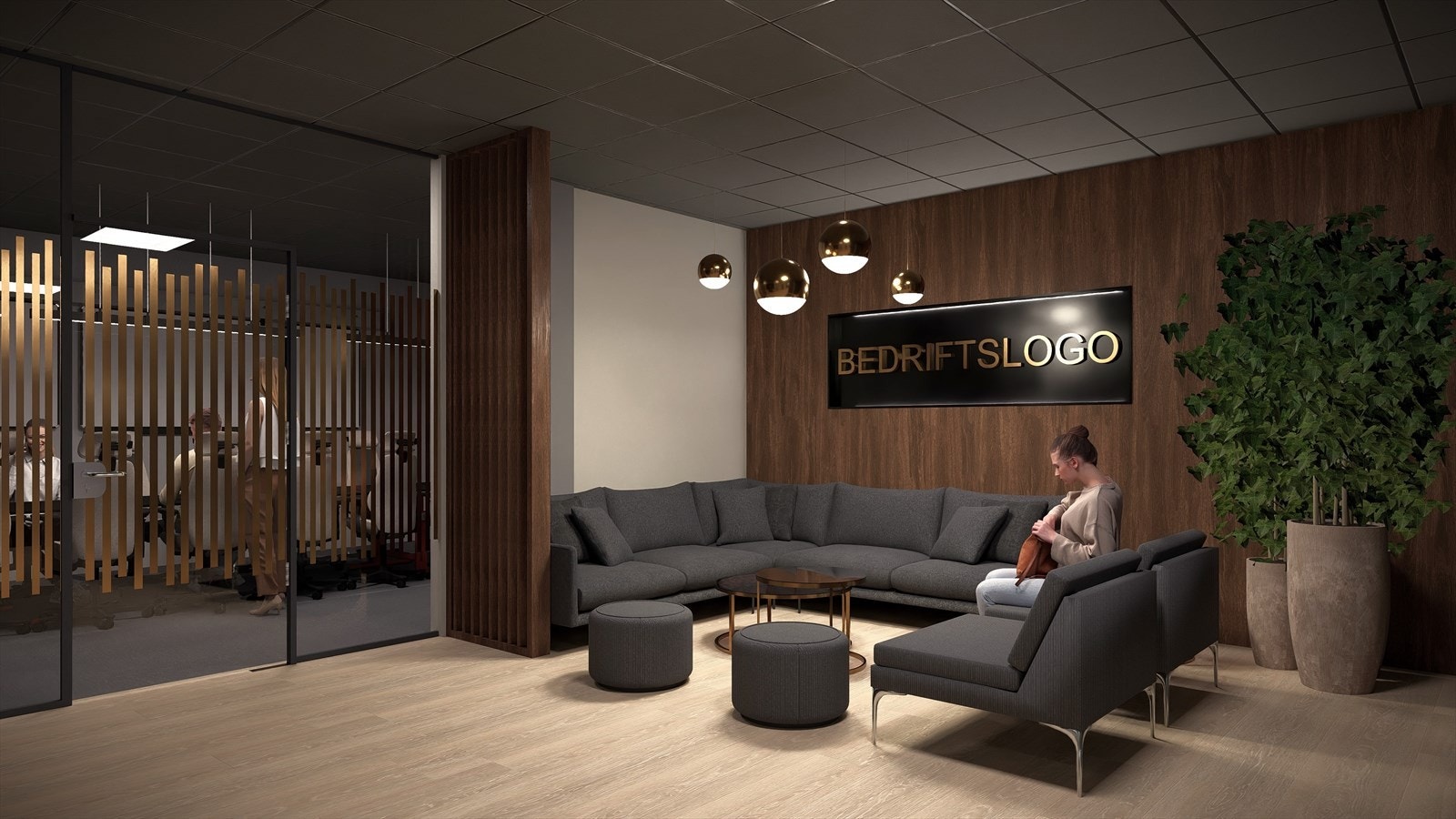 Mulighetsstudie kontorer 2 etasje Galleribilde