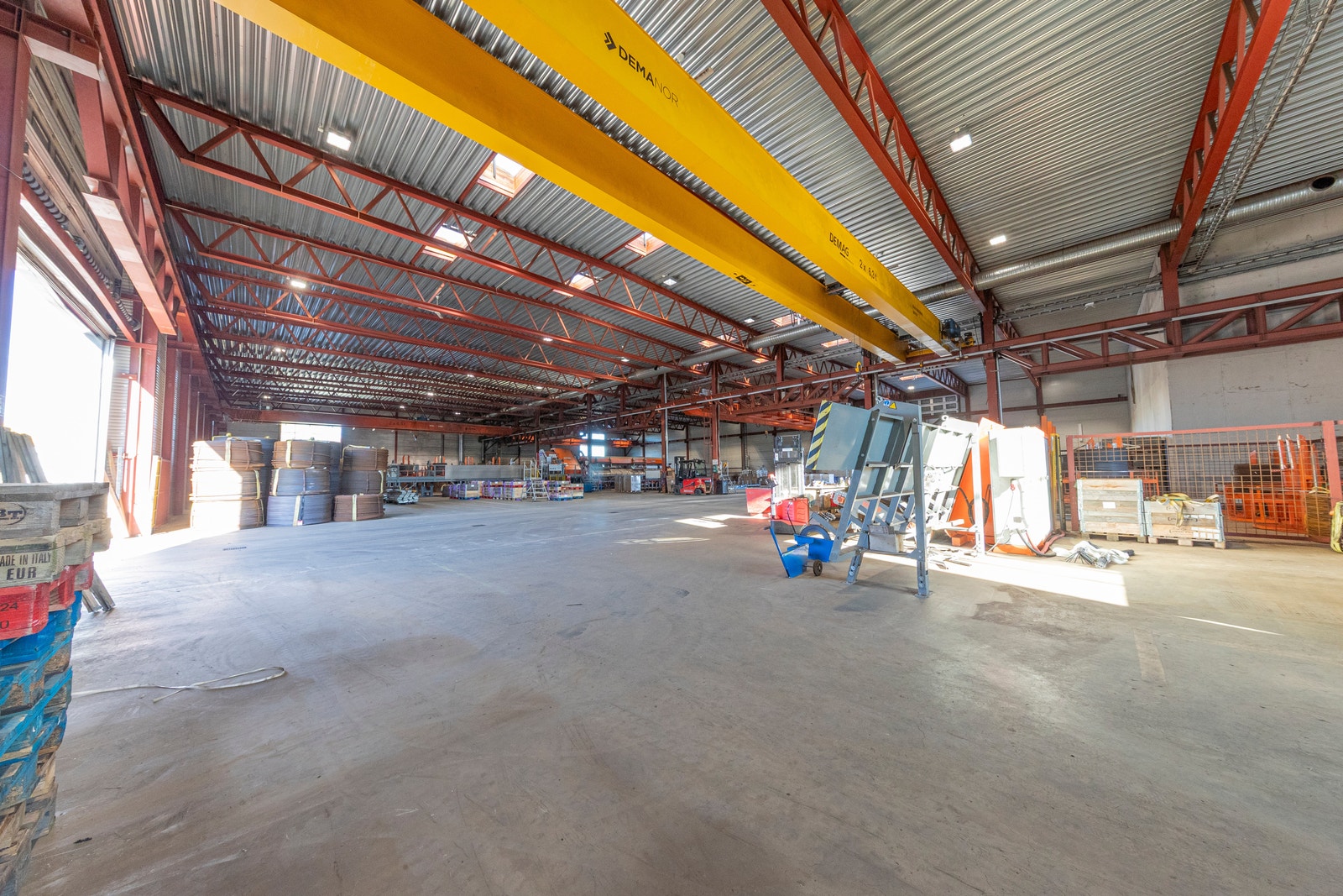 Slitesterkt gulv dobbelt armert med K335-nett og 50-70 mm overdekning Galleribilde