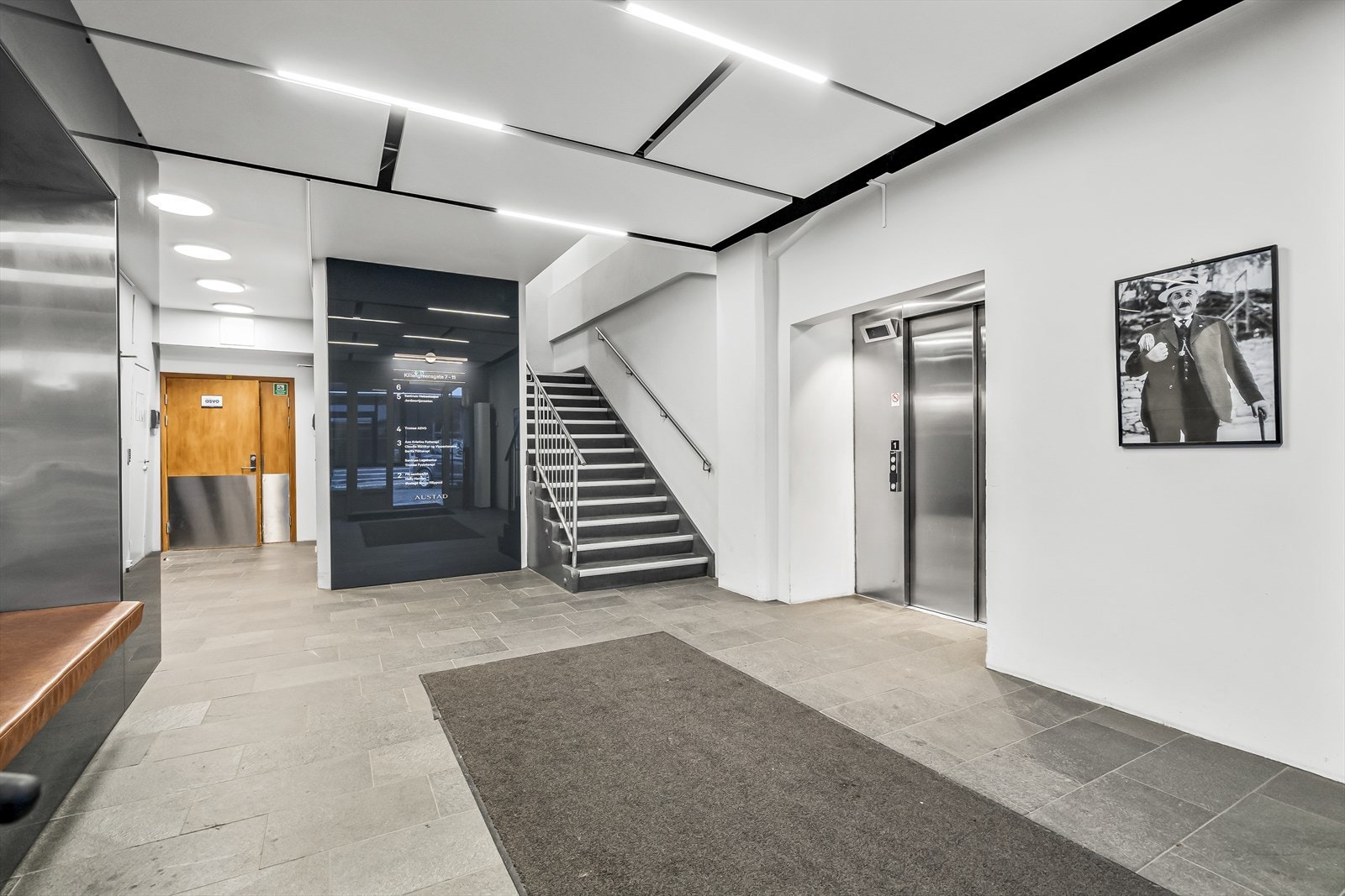 Inngangspartiet i Killengreens gate 5 og 7-11 Galleribilde